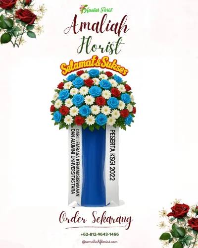 Standing Flower di Bali Nusa Dua Convention Center (bndcc)
